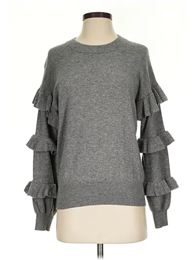 Pre-owned Jcrew Pullover Sweater In Gray