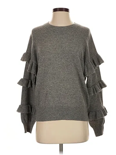 Pre-owned Jcrew Pullover Sweater In Gray
