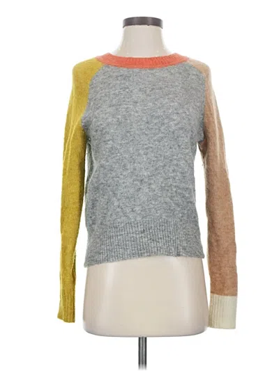 Pre-owned Jcrew Pullover Sweater In Gray