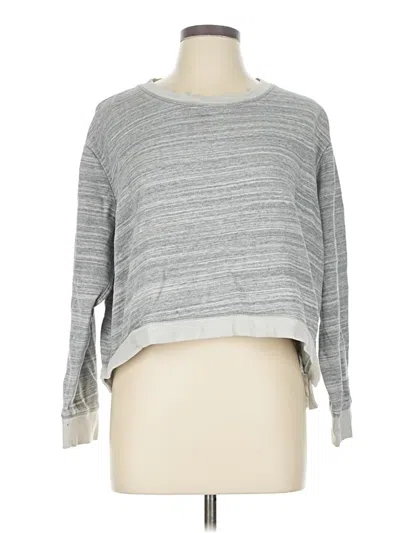 Pre-owned Jcrew Pullover Sweater In Gray