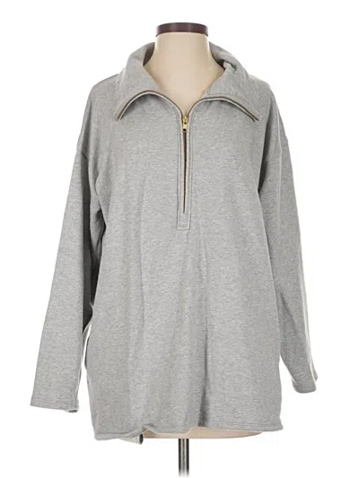Pre-owned Jcrew Pullover Sweater In Gray