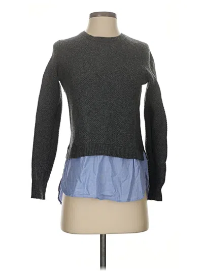 Pre-owned Jcrew Pullover Sweater In Gray