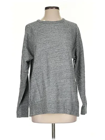 Pre-owned Jcrew Pullover Sweater In Gray