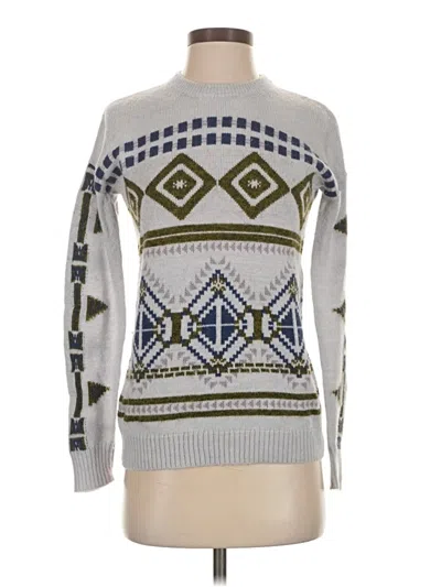 Pre-owned Jcrew Pullover Sweater In Gray