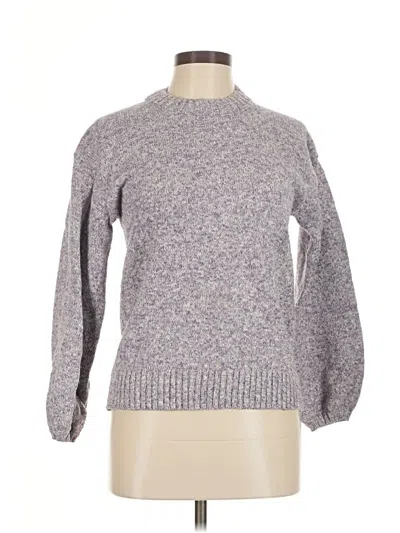 Pre-owned Jcrew Pullover Sweater In Gray