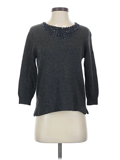 Pre-owned Jcrew Pullover Sweater In Gray