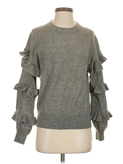 Pre-owned Jcrew Pullover Sweater In Gray
