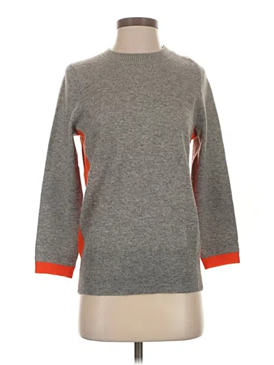 Pre-owned Jcrew Pullover Sweater In Gray