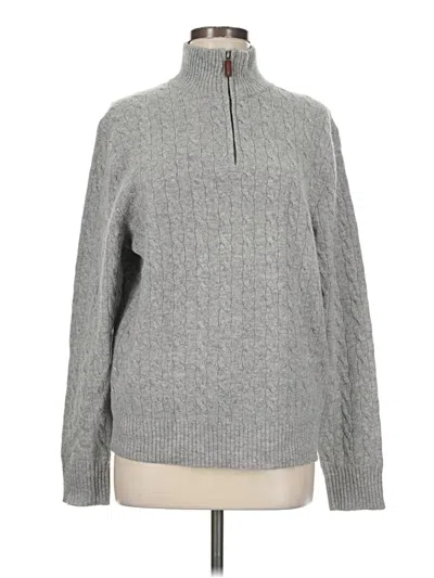 Pre-owned Jcrew Pullover Sweater In Gray