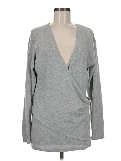 Pre-owned Jcrew Pullover Sweater In Gray