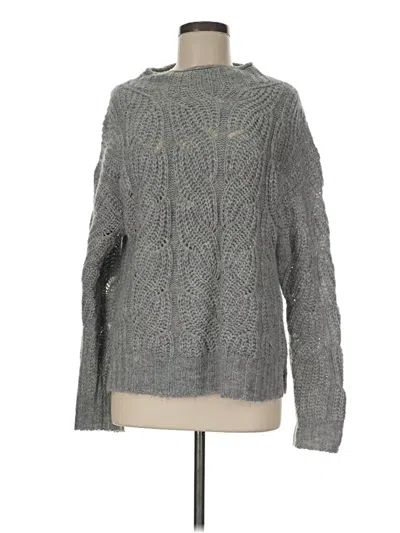 Pre-owned Jcrew Pullover Sweater In Gray