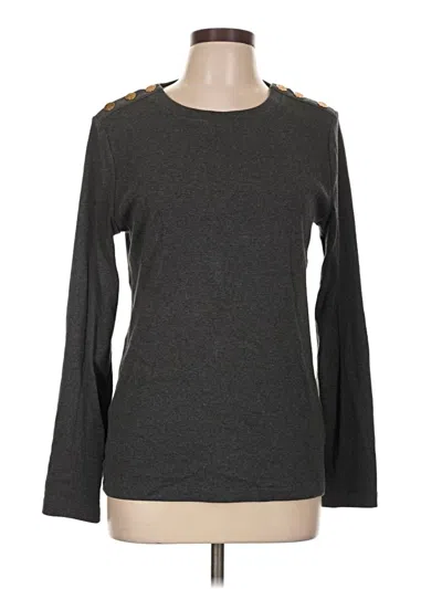 Pre-owned Jcrew Pullover Sweater In Gray
