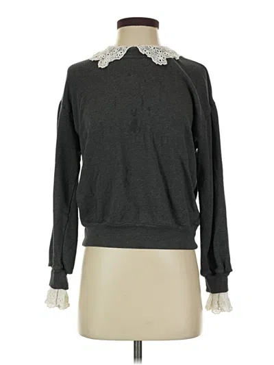 Pre-owned Jcrew Pullover Sweater In Gray