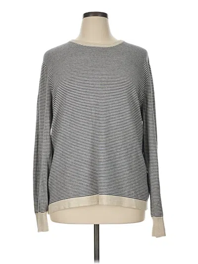 Pre-owned Jcrew Pullover Sweater In Gray