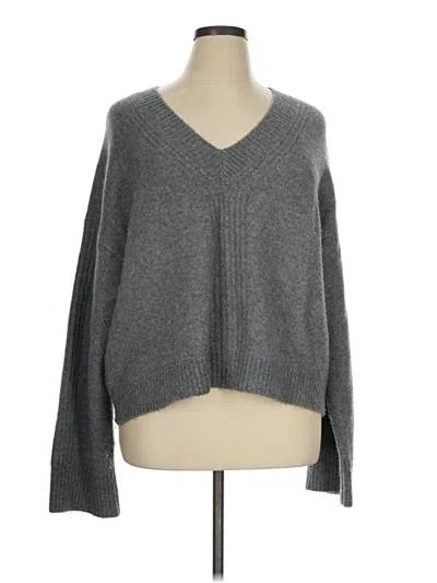 Pre-owned Jcrew Pullover Sweater In Gray