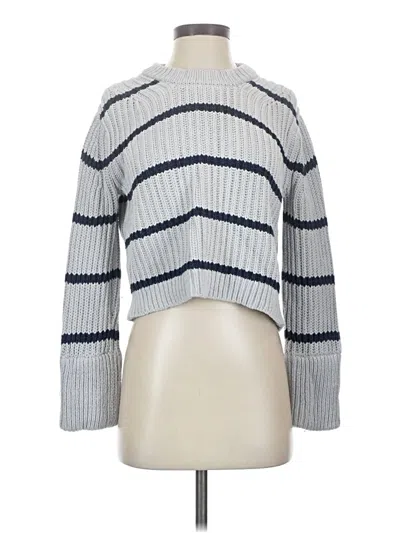 Pre-owned Jcrew Pullover Sweater In Gray