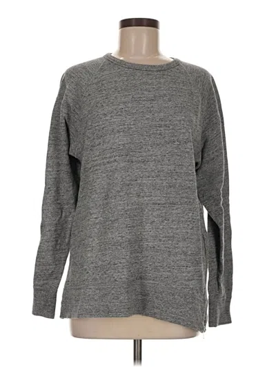Pre-owned Jcrew Pullover Sweater In Gray