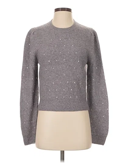 Pre-owned Jcrew Pullover Sweater In Gray