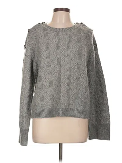 Pre-owned Jcrew Pullover Sweater In Gray