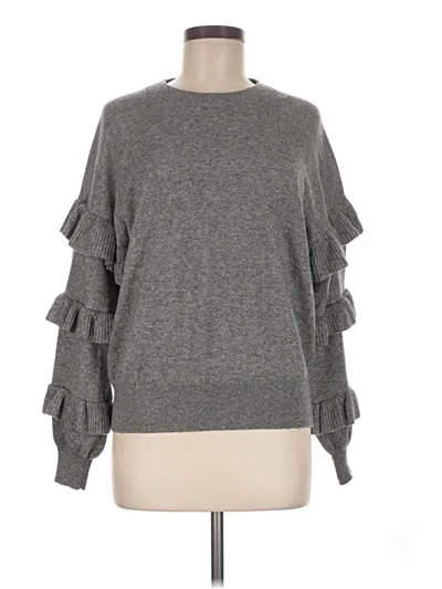Pre-owned Jcrew Pullover Sweater In Gray
