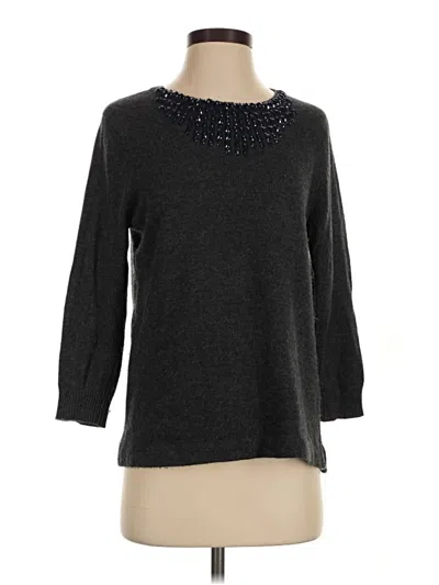 Pre-owned Jcrew Pullover Sweater In Gray