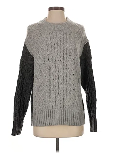 Pre-owned Jcrew Pullover Sweater In Gray