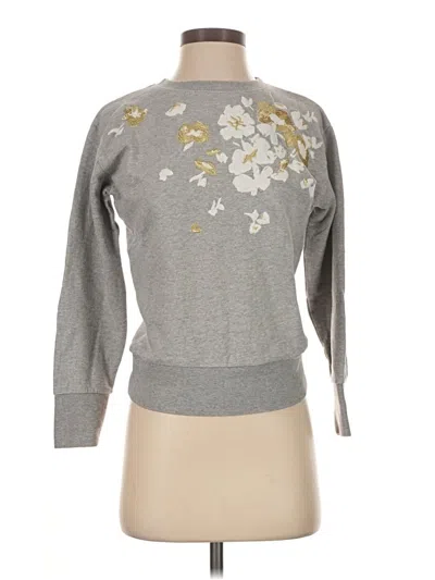 Pre-owned Jcrew Pullover Sweater In Gray