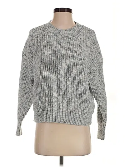 Pre-owned Jcrew Pullover Sweater In Gray