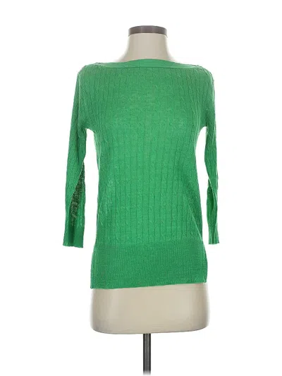 Pre-owned Jcrew Pullover Sweater In Green