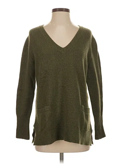 Pre-owned Jcrew Pullover Sweater In Green