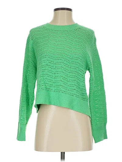 Pre-owned Jcrew Pullover Sweater In Green