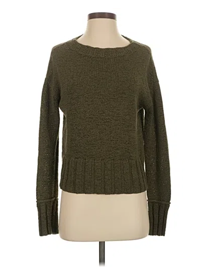 Pre-owned Jcrew Pullover Sweater In Green