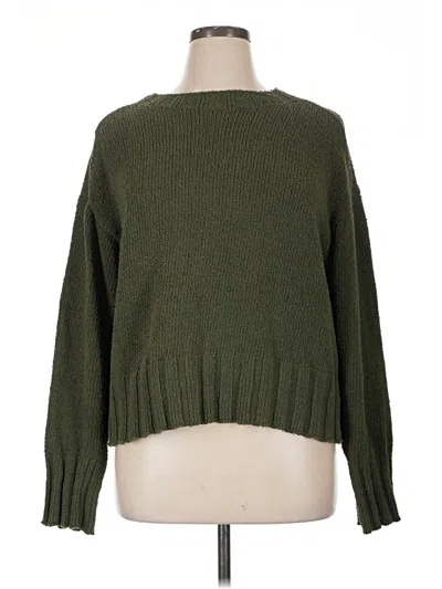 Pre-owned Jcrew Pullover Sweater In Green