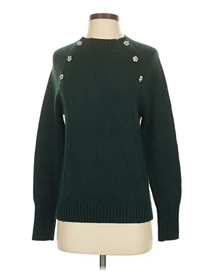 Pre-owned Jcrew Pullover Sweater In Green