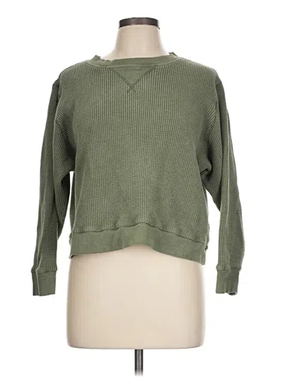 Pre-owned Jcrew Pullover Sweater In Green