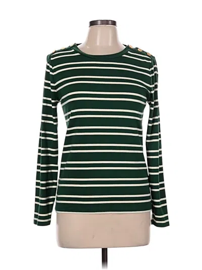Pre-owned Jcrew Pullover Sweater In Green