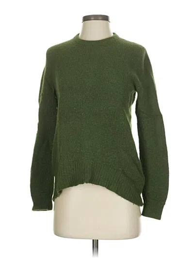 Pre-owned Jcrew Pullover Sweater In Green