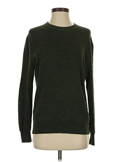 Pre-owned Jcrew Pullover Sweater In Green