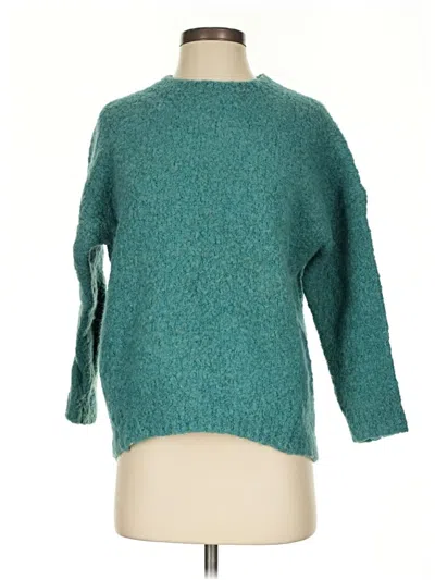 Pre-owned Jcrew Pullover Sweater In Green