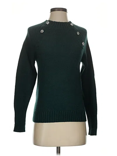 Pre-owned Jcrew Pullover Sweater In Green