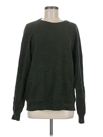 Pre-owned Jcrew Pullover Sweater In Green