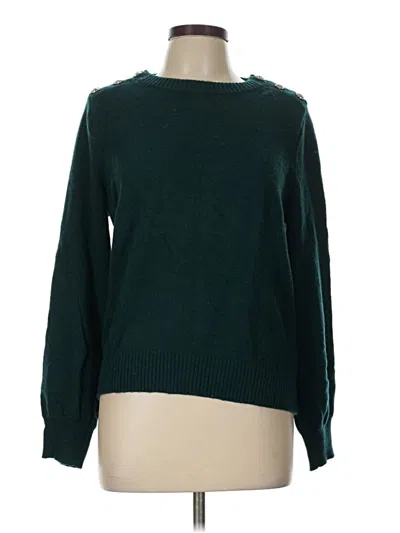 Pre-owned Jcrew Pullover Sweater In Green