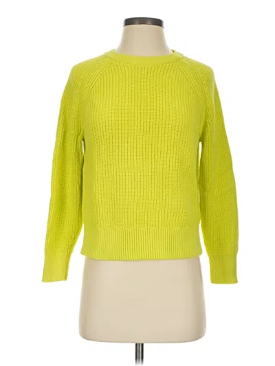 Pre-owned Jcrew Pullover Sweater In Green
