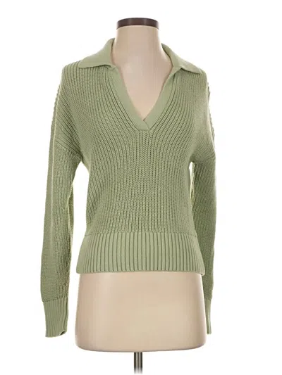 Pre-owned Jcrew Pullover Sweater In Green