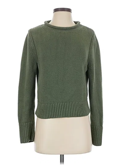 Pre-owned Jcrew Pullover Sweater In Green