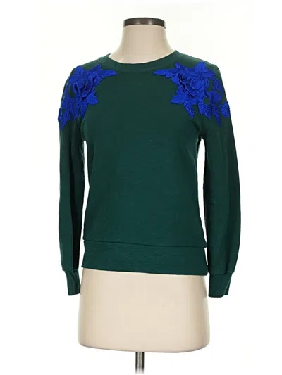 Pre-owned Jcrew Pullover Sweater In Green