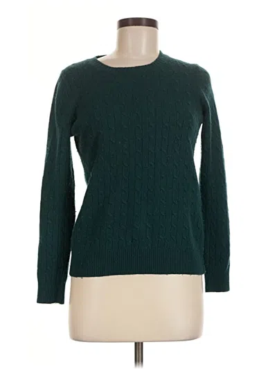 Pre-owned Jcrew Pullover Sweater In Green