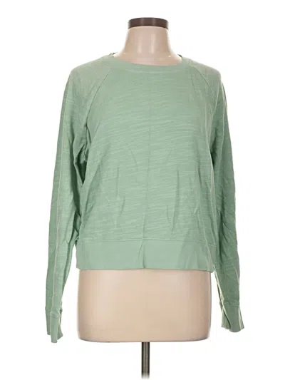 Pre-owned Jcrew Pullover Sweater In Green