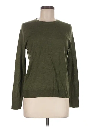 Pre-owned Jcrew Pullover Sweater In Green