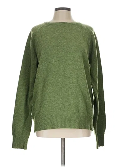 Pre-owned Jcrew Pullover Sweater In Green